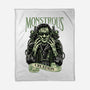 Monstrous Creation-None-Fleece-Blanket-glitchygorilla