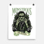Monstrous Creation-None-Matte-Poster-glitchygorilla