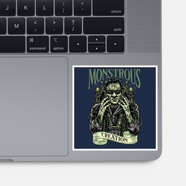 Monstrous Creation-None-Glossy-Sticker-glitchygorilla