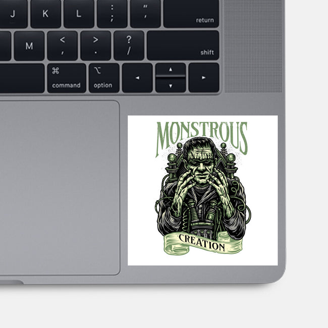 Monstrous Creation-None-Glossy-Sticker-glitchygorilla