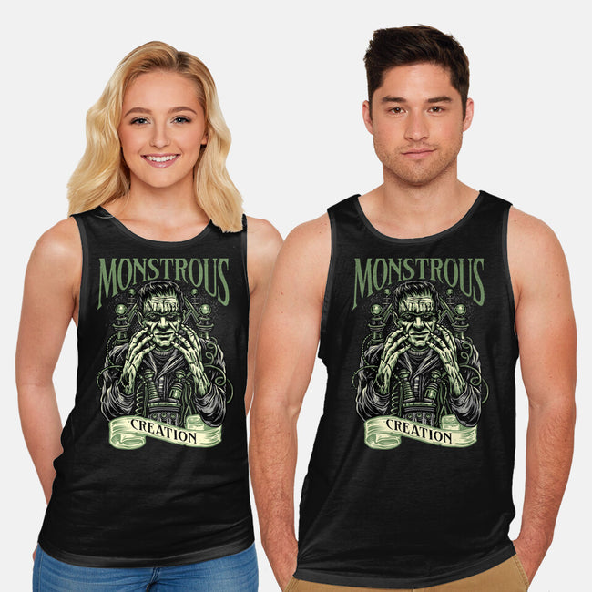 Monstrous Creation-Unisex-Basic-Tank-glitchygorilla