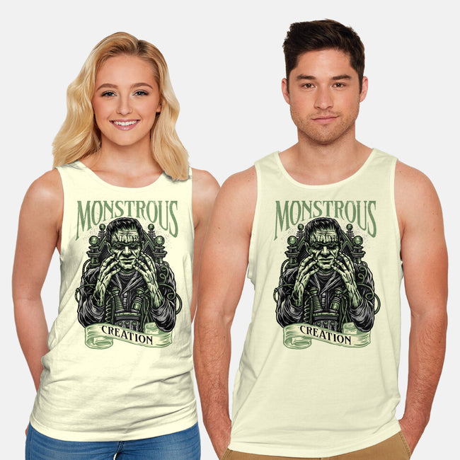 Monstrous Creation-Unisex-Basic-Tank-glitchygorilla
