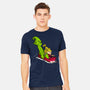 Sleigh Descent-Mens-Heavyweight-Tee-Raffiti