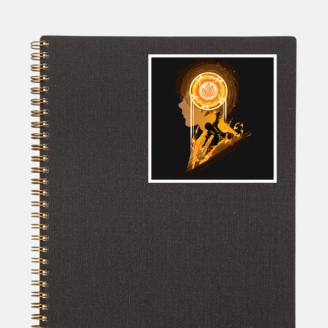 The Rise Of Firebending-None-Glossy-Sticker-hypertwenty