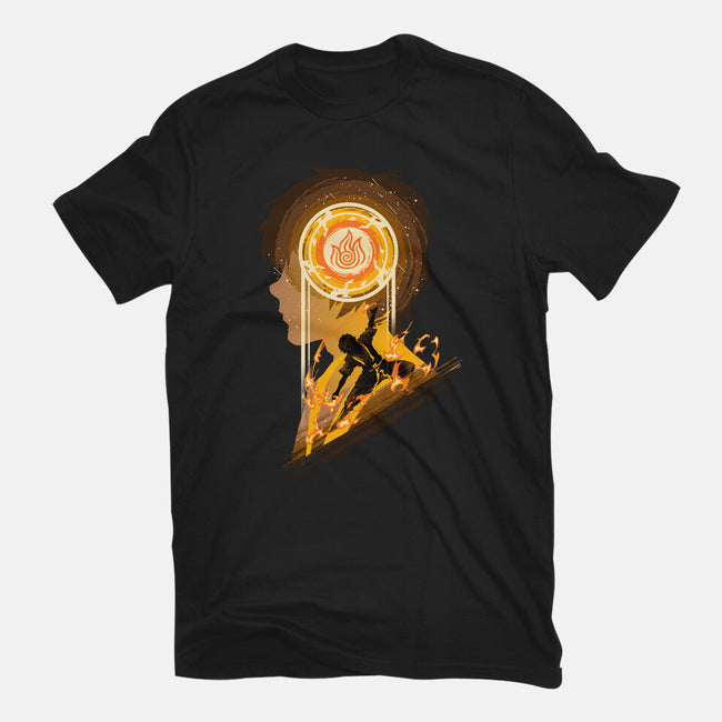 The Rise Of Firebending-Mens-Heavyweight-Tee-hypertwenty