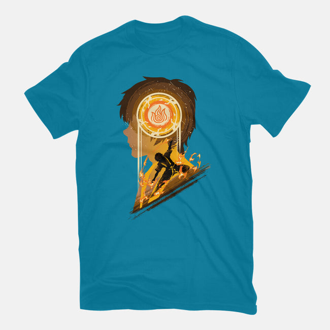The Rise Of Firebending-Womens-Fitted-Tee-hypertwenty