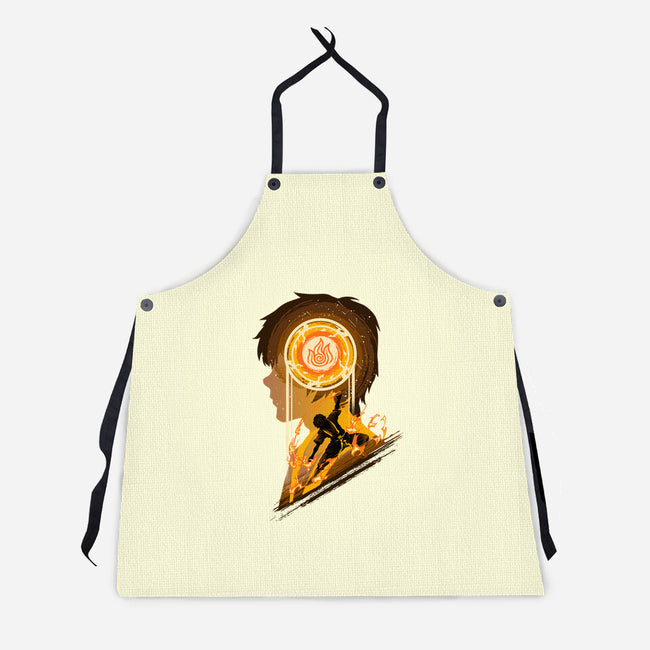 The Rise Of Firebending-Unisex-Kitchen-Apron-hypertwenty