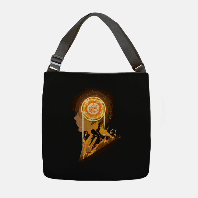 The Rise Of Firebending-None-Adjustable Tote-Bag-hypertwenty