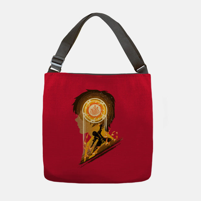 The Rise Of Firebending-None-Adjustable Tote-Bag-hypertwenty