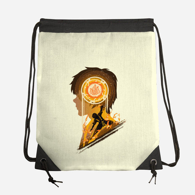 The Rise Of Firebending-None-Drawstring-Bag-hypertwenty