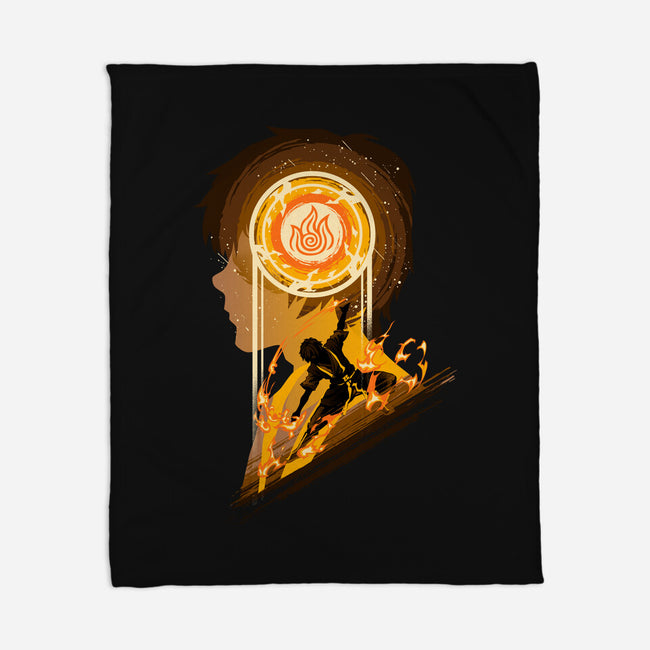 The Rise Of Firebending-None-Fleece-Blanket-hypertwenty