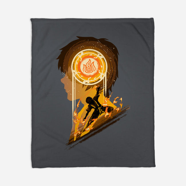 The Rise Of Firebending-None-Fleece-Blanket-hypertwenty