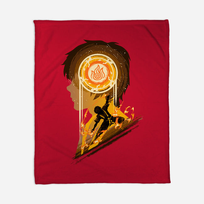 The Rise Of Firebending-None-Fleece-Blanket-hypertwenty