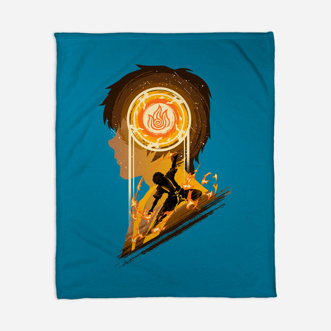 The Rise Of Firebending-None-Fleece-Blanket-hypertwenty