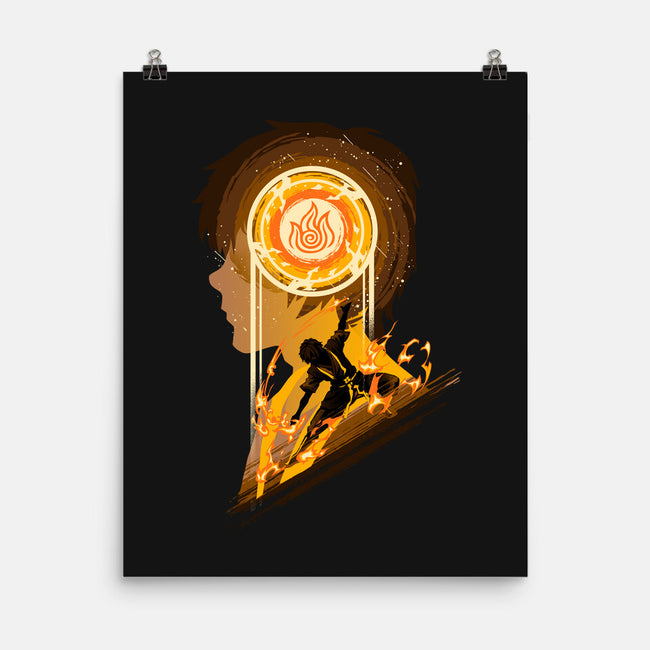 The Rise Of Firebending-None-Matte-Poster-hypertwenty