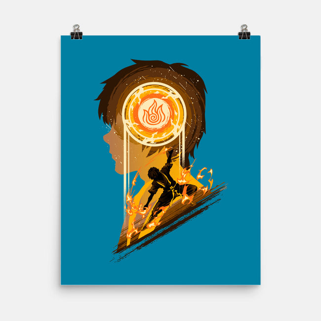 The Rise Of Firebending-None-Matte-Poster-hypertwenty