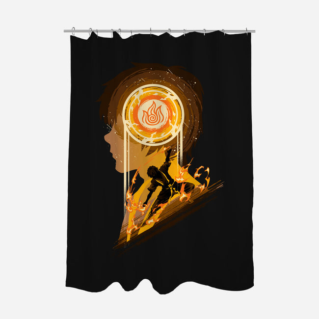The Rise Of Firebending-None-Polyester-Shower Curtain-hypertwenty