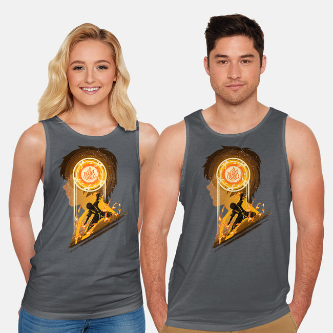 The Rise Of Firebending-Unisex-Basic-Tank-hypertwenty