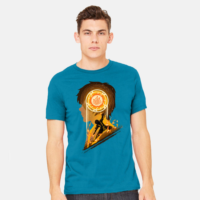 The Rise Of Firebending-Mens-Heavyweight-Tee-hypertwenty