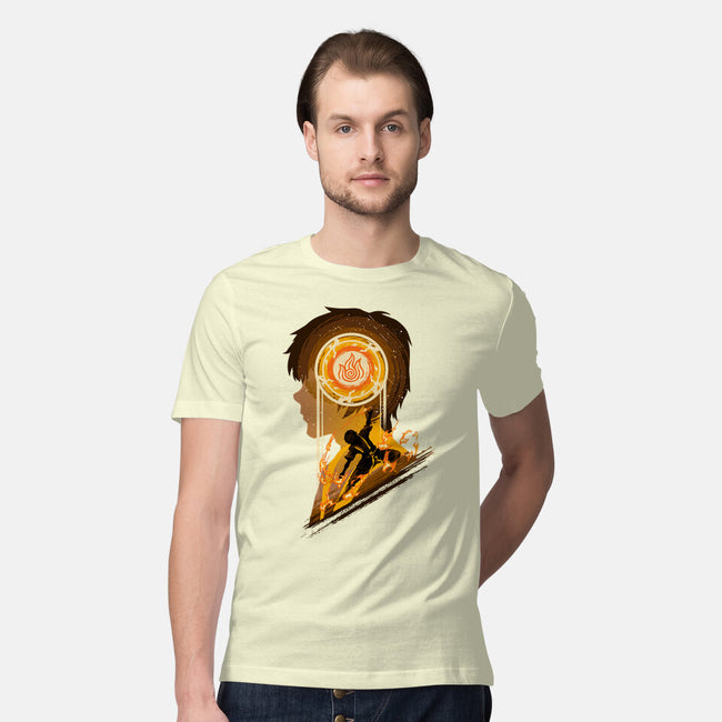 The Rise Of Firebending-Mens-Premium-Tee-hypertwenty
