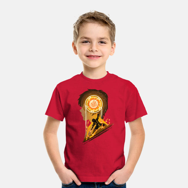 The Rise Of Firebending-Youth-Basic-Tee-hypertwenty