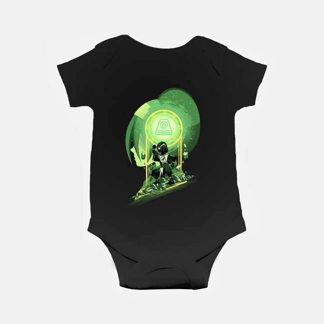 Rise Of Earthbending-Baby-Basic-Onesie-hypertwenty