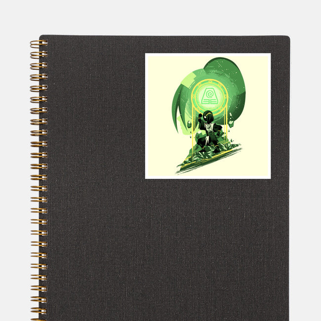 Rise Of Earthbending-None-Glossy-Sticker-hypertwenty