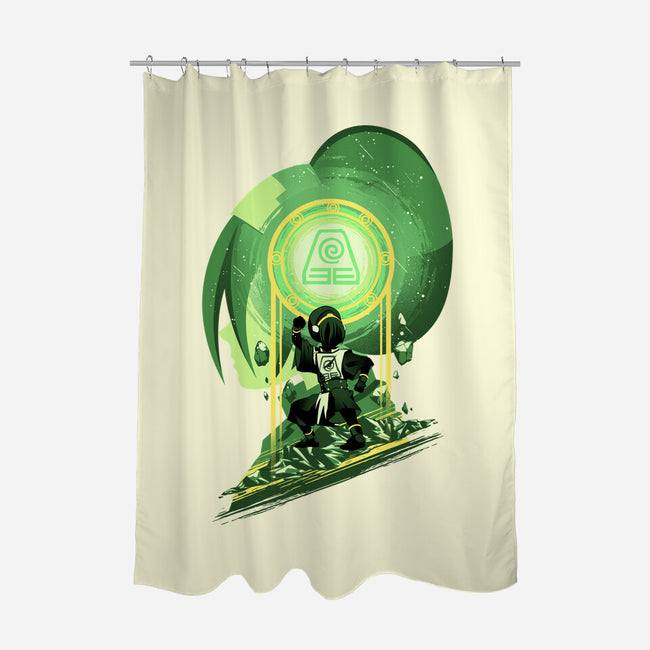 Rise Of Earthbending-None-Polyester-Shower Curtain-hypertwenty