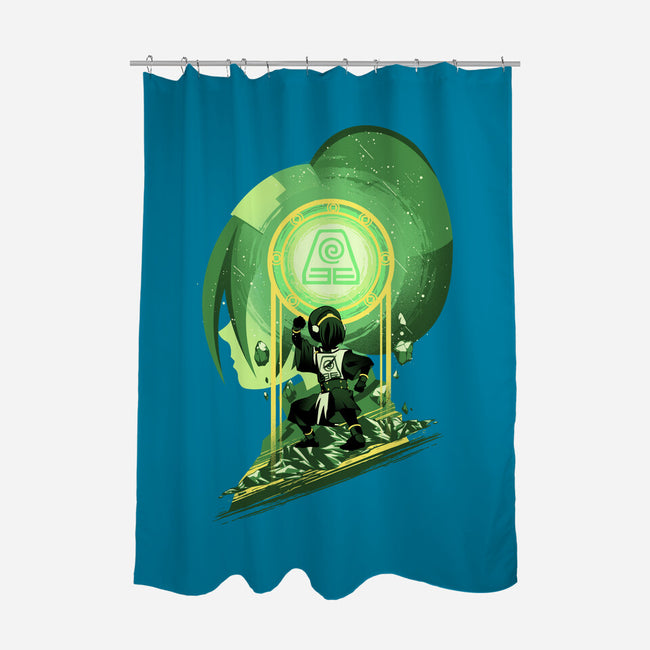 Rise Of Earthbending-None-Polyester-Shower Curtain-hypertwenty