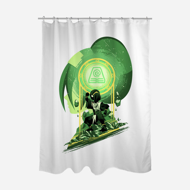 Rise Of Earthbending-None-Polyester-Shower Curtain-hypertwenty