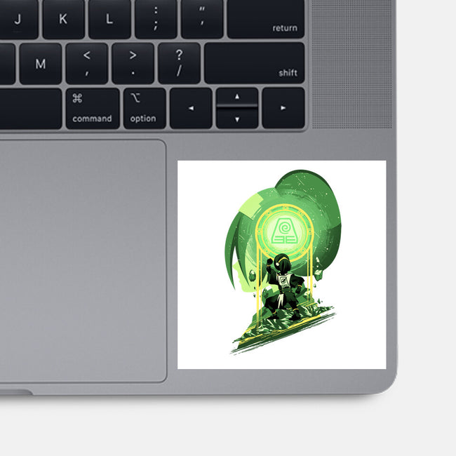 Rise Of Earthbending-None-Glossy-Sticker-hypertwenty