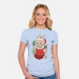 Stocking Stufferbu-Womens-Fitted-Tee-DoOomcat