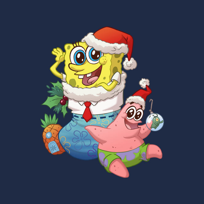 Stocking Stuffer Sponge And Star-None-Matte-Poster-DoOomcat