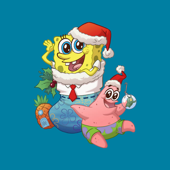 Stocking Stuffer Sponge And Star-None-Fleece-Blanket-DoOomcat