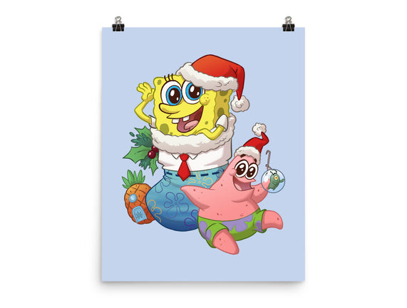 Stocking Stuffer Sponge And Star