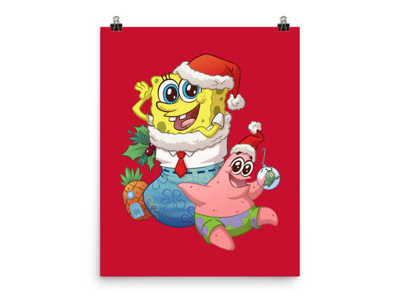 Stocking Stuffer Sponge And Star