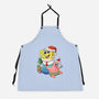 Stocking Stuffer Sponge And Star-Unisex-Kitchen-Apron-DoOomcat