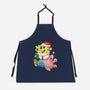 Stocking Stuffer Sponge And Star-Unisex-Kitchen-Apron-DoOomcat