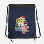 Stocking Stuffer Sponge And Star-None-Drawstring-Bag-DoOomcat