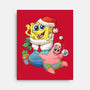 Stocking Stuffer Sponge And Star-None-Stretched-Canvas-DoOomcat
