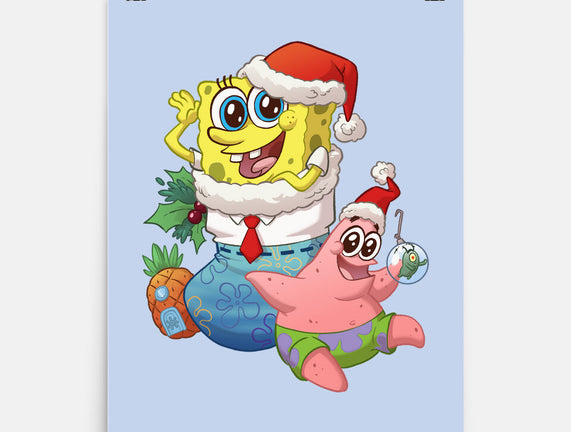 Stocking Stuffer Sponge And Star