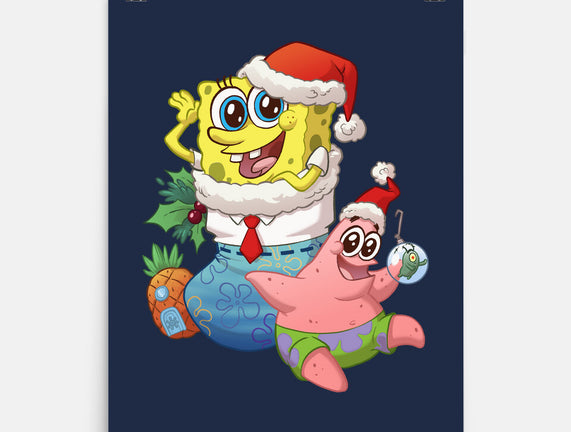 Stocking Stuffer Sponge And Star