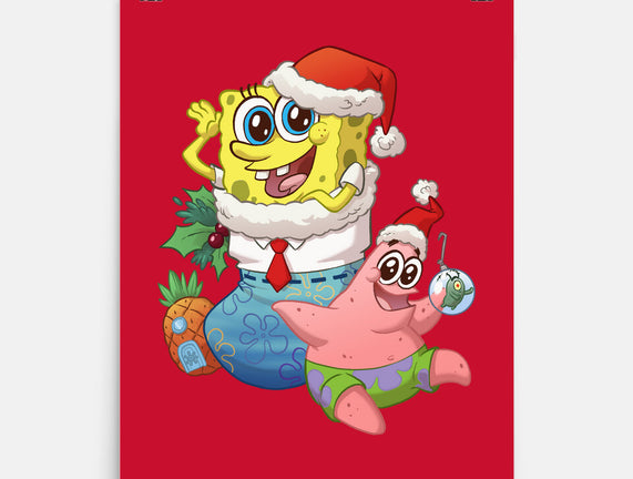 Stocking Stuffer Sponge And Star