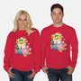 Stocking Stuffer Sponge And Star-Unisex-Crew Neck-Sweatshirt-DoOomcat