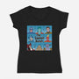 The Captain Bunch-Womens-V-Neck-Tee-WatershipBound
