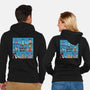 The Captain Bunch-Unisex-Zip-Up-Sweatshirt-WatershipBound