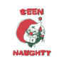 Been Naughty-Womens-V-Neck-Tee-D_McCurdy_Art