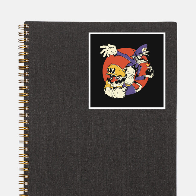 Super Bros-None-Glossy-Sticker-D_McCurdy_Art