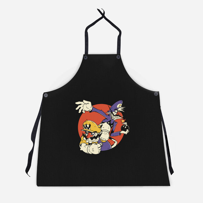 Super Bros-Unisex-Kitchen-Apron-D_McCurdy_Art