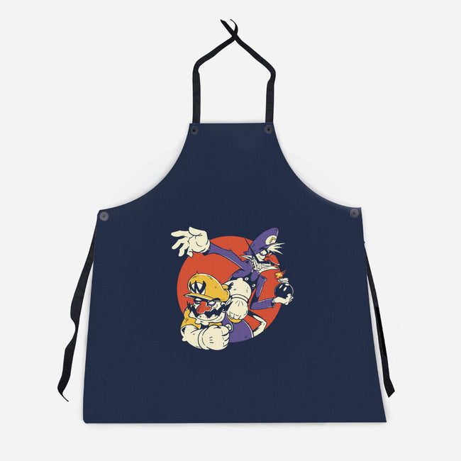 Super Bros-Unisex-Kitchen-Apron-D_McCurdy_Art